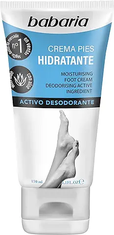 Babaria - Crema Pies Hidratante - Activo Desodorante - 150ml  