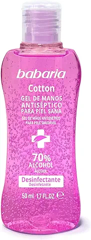 BABARIA Gel de Manos Hidroalcohólico Cotton, 50 ml  