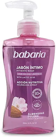 Babaria - Jabón Intimo - Con Aceite De S Dulces, Almendra, 300 Mililitro  