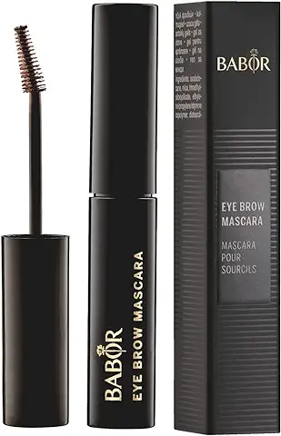 BABOR MAKE UP Eye Brow Mascara Máscara de Cejas con gel de Color y Cepillo Superfino que Colorea, Fija, Define y Rellena los Huecos, en Formato de 2 g  