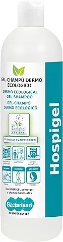 BACTERISAN Bacterisan Hospigel 750ml | Gel Champú Dermoecológico Protector | Cremoso y Espumante para uso Diario | Producto Ecolabel 750 ml  