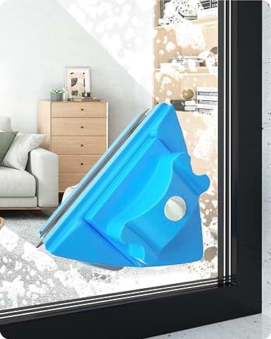 Baffect Inicio Lateral Doble Magnético Ventana Limpiador Tanto de Cristal Lado de la Superficie Herramientas Cepillo de Limpieza del Limpiaparabrisas para Ventanas Espesor 4-30mm  