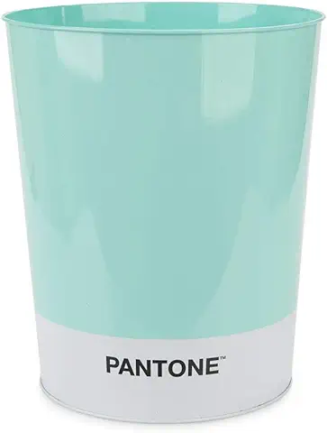 Balvi Papelera Pantone Color Tuquesa Cubo de Reciclaje para la Oficina y el Hogar Producto de Papeler  