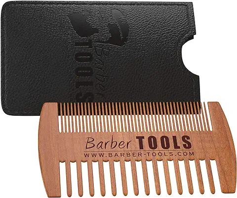 BARBER TOOLS - Peine para Barba. Con PU  