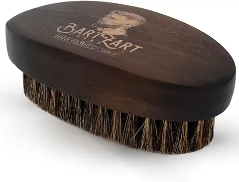 BartZart Shabo cepillo para barba con cerdas de jabalí I Cepillo para barba I Cepillo para barba con mango de madera y cerdas de jabalí I Cepillo para barba directamente del peluquero