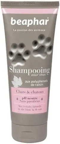 Beaphar Champú Alta Cosmética Gatos y Gatitos, Un tamaño 200 ml 200 ml