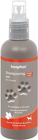 BEAPHAR Champús para Gatos Spray CHAMPÚ SECO Gatos 200ML  