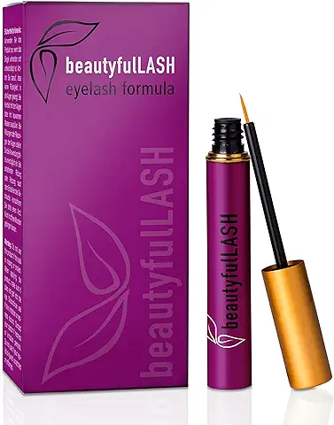 Beautyfullash Fórmula para Pestañas - Serum sin Aditivos Innecesarios, Serum para Pestañas Largas en Sólo 6-8 Semanas I Serum para el Crecimiento de Pestañas I Crece Pestañas I Made in Germany I 3ml  