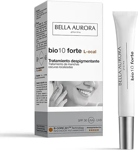 Bella Aurora Anti-manchas Intensivo Localizadas, 9 ml | Reduce las Manchas Oscuras Localizadas | Sérum de Acción Despigmentante | Bio10 Forte L-ocal  