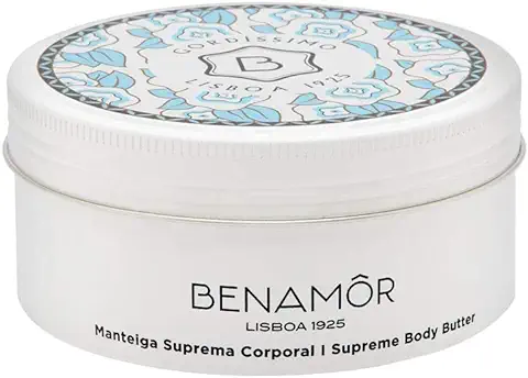 Benamôr - Bálsamo Corporal Supremo Gordissimo - Cuidado Corporal Nutritivo con Manteca de Karité y Aceite de Almendras Dulces - Sin Parabeno, Natural - Frasco de 200ml  