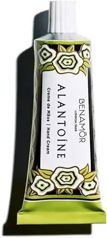 Benamôr - Crema Protectora de Manos con Alantoína y Glicerina - Extracto de Limón Orgánico - Fragancia de Limón - Crema de Manos Icónica Benamôr - Libre de Parabeno y Vegano - Tubo de 30ml.  