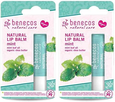 Benecos Balsamo Labial Vegano Menta 4,8Gr. 1 Unidad 300 g  