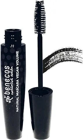 Benecos - Natural Beauty 91617 - Máscara - Volumen Vegano - sin Gluten - Negro Mágico  