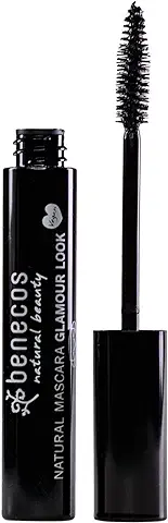 Benecos - Natural Beauty 93949 - Máscara - look Glamour - Vegano - sin Fragancia - Negro Definitivo  
