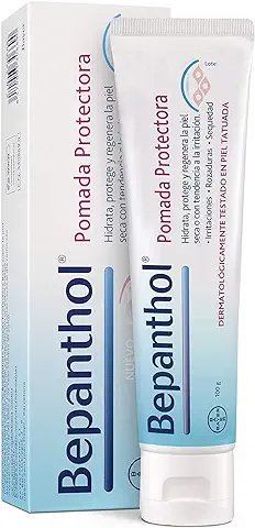 Bepanthol Pomada Protectora Hidratante, Protege y Regenera la Piel Seca, Irritada o Sensibilizada por Factores Externos, 100 g  