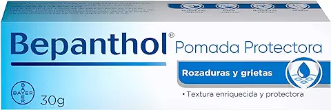 Bepanthol Pomada Protectora Hidratante, Protege y Regenera la Piel Seca, Irritada o Sensibilizada por Factores Externos, 30 g  