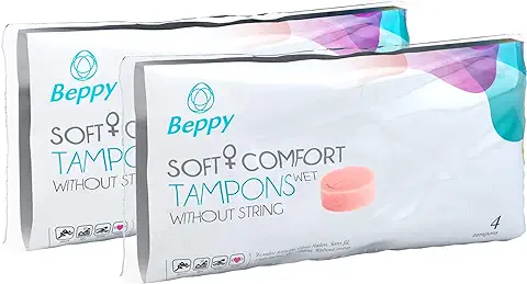 Beppy Tampones Esponja con Lubricante (WET) 8 Uds…  