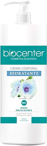 BIOCENTER Crema Corporal Natural Hidratante - Línea Botanical - Ecológica y Vegana 1000 ml  