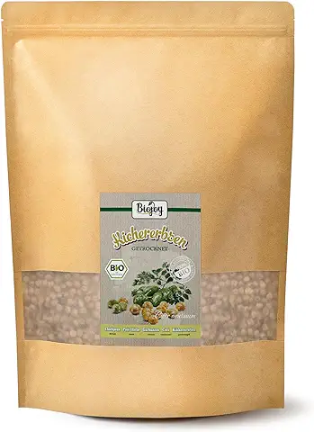 Biojoy Garbanzos Secos BÍO (2,5 kg), Naturales, sin Aditivos  