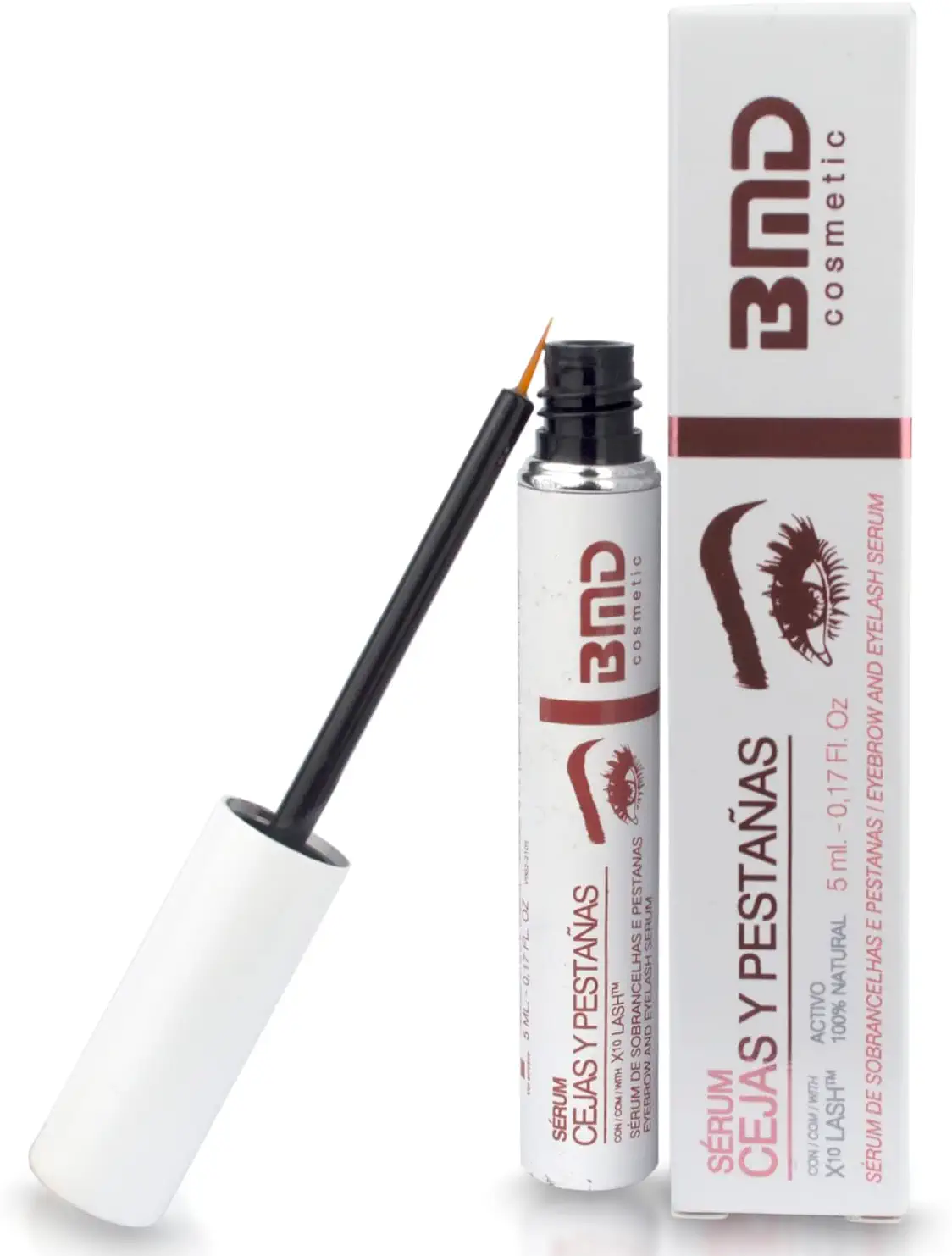 Serum Pestañas Crecimiento - Suero Crece Pestañas Natural - Tratamiento Fortalecedor y Alargador de Pestañas y Cejas - Eyelash Crecedor y Perfector  