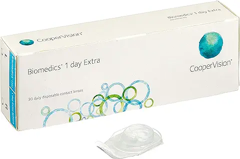 Biomedics 1 Day - Lentes de Contacto Esféricas Diarias (R 8.6 / D 14.2 / -1.25 Diop), Pack de 30 uds.  