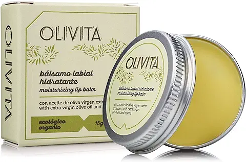 Bálsamo Protector de Labios para base Hidratante Ecológico con Aceite de Oliva  