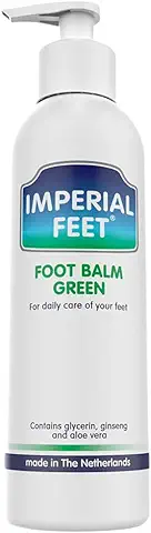 Bálsamo Verde para pies - Crema para la piel seca - para Pies Secos - Prevención Antifúngica - Aloe Vera - 150 ML - Imperial Feet  