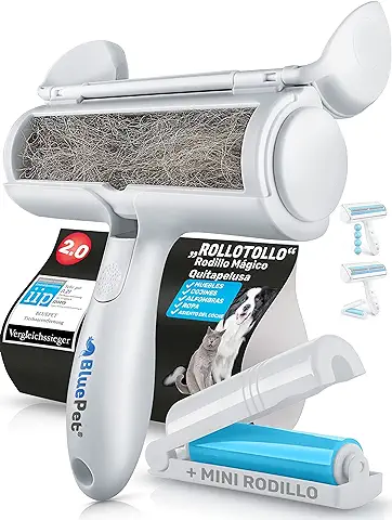 BluePet® Rodillo Quitapelusas | Quita Pelos Mascota | Lavable y Reutilizable | Quitapelos Mascotas | Rodillo Quitapelos Mascotas | Cepillo Quitapelos Mascotas | Cepillo Gatos Quitapelo BluePet® Rodillo Quitapelusas | Quita Pelos Mascota | Lavable y Reutilizable | Quitapelos Mascotas | Rodillo Quitapelos Mascotas | Cepillo Quitapelos Mascotas | Cepillo Gatos Quitapelo