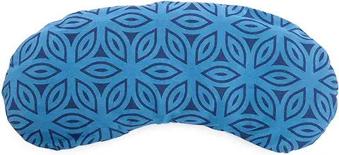 Bodhi - Cojín para Ojos de Algodón con Diseño Impreso, Relleno de Semillas de Lino Orgánico y Lavanda Ecológica, Vegano  