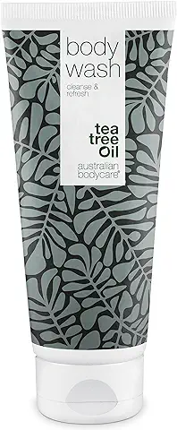 Body Wash de Australian Bodycare, 200 ml | Gel de Ducha con Aceite de árbol del té| Para el Uidado Diario de Manchas, Granos, pie de Atleta, Hongos, Acné, Olores Corporales o de los pies  