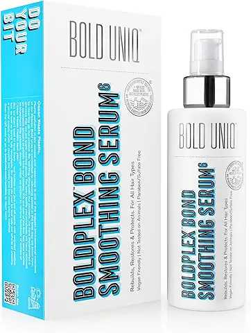 BoldPlex 6 Suero Alisador para el Cabello Encrespado, Seco, Dañado o Teñido - Tratamiento Hidratante Sin Parabenos ni Sulfatos - Sin Crueldad Animal y 100% Vegano,175 ml  