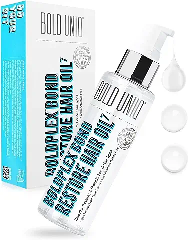 Boldplex 7 Aceite para el Pelo Seco y Dañado - Añade Brillo, Fortalece, Suaviza las Puntas Abiertas y Encrespamiento, Hidrata y Nutre. Aceite Ligero para Cabello Rizado y Encrespado - 100ml  