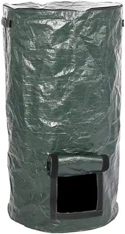 Bolsa de Compostaje Ecológica, Hecha en Casa, para Fertilizante de Polietileno, para Cocina, Desecho de Desechos de Cocina, para Jardín, 45 x 80 cm  