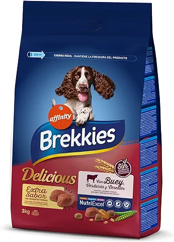 Brekkies Dog Croquetas Tiernas para Perros, 3kg  