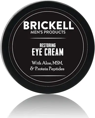 Brickell Men’s Products – Crema para Ojos Reparando para Hombres – Bálsamo para de Ojos Antiedad Natural y Orgánico – 15 ml  