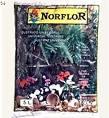 BricoLoco Sustrato Tierra Universal para Plantas, Semilleros. Pack 10 Sacos. Interior Exterior. con Corteza de Pino, Turba y Materia Orgánica Compostada. Fertilizado NPK. 50 LTS. (10 Sacos de 5 LTS.)  