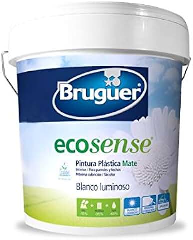 BRUGUER Pintura PLÁSTICA ECOLOGICO ECOSENSE Blanco Luminoso 15 L  