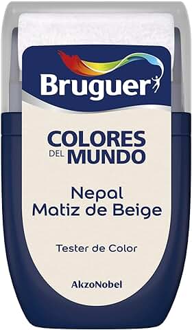 Bruguer Tester Colores del Mundo Pintura para paredes monocapa Nepal Matiz de Beige