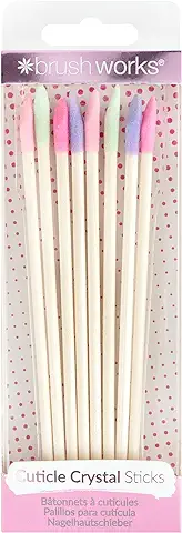 Brushworks Brushworks Cuticle Crystal Sticks - 8 Pack  