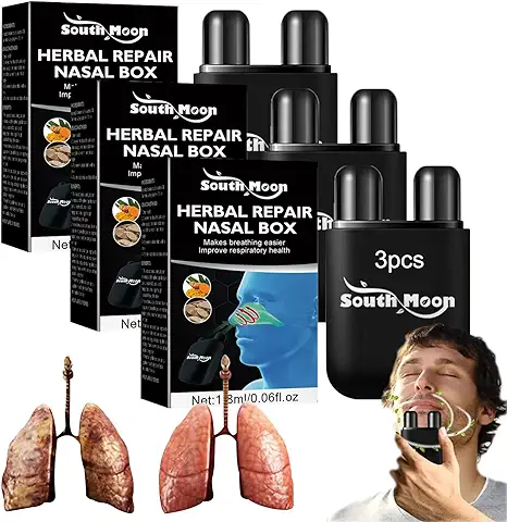 Caja De Hierbas Nasales De Limpieza Caja De Hierbas Nasales Limpieza De Pulmones Reparación De Limpieza De Hígado Vegano Caja De Hierbas Nasales Inhaladores De Aceites Esenciales Naturales Y Seguros  