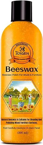 CARGEN Abrillantador De Cera De Abejas Para Muebles, Cera De Abeja Natural Y Tradicional Multiusos Para El Cuidado De Muebles De Madera Se Incluye 1 Abrillantador De Madera  