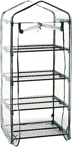 Catral 53010152 Invernadero, 4 Baldas, Verde, 49x69x158 cm  