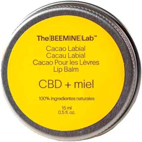 CBD | Bálsamo Labial Hidratante I Cannabidiol, Aceite de Cáñamo, cera de Abejas | Repara y Protege | 99% Ingredientes Naturales | 15 ml  