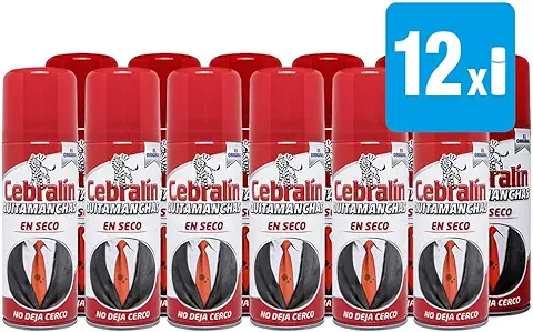 Cebralín - Quitamanchas Expert en Seco, Pack 12x200 ml - Total: 2.400 ml  