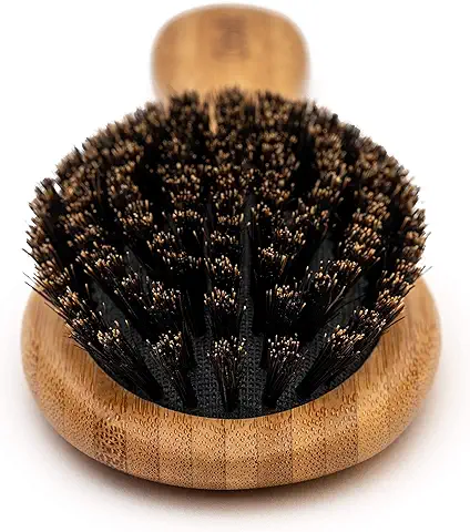 Cepillo de pelo de Cerdas Naturales de Jabalí- Diseñado para Niños, Mujeres y Hombres. Funcionan Mejor para Cabello fino y fino  