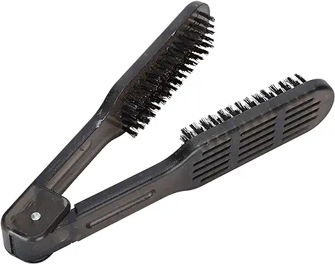 Cepillo Para El Cabello, Peine Para Alisar El Cabello Con Doble Cara, Cepillo Desenredante Antiestático Resistente Al Calor Con Mango, Pinza Para Alisar El Peine Para Peinar El Cabello  