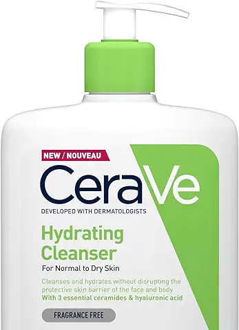 CeraVe Loción Hidratante De Limpieza, Sin Fragancia, 1000 Mililitro  