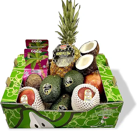 Cesta de Fruta Tropical Premium, 6 kg, Fruta Fresca a Domicilio, Vivelafruta.com  