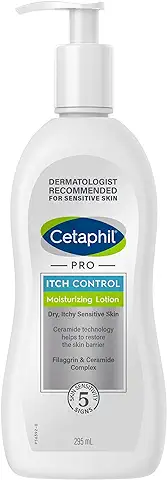 CETAPHIL Loción Hidratante Corporal PRO ITCH CONTROL, para Pieles Atópicas y Sensibles, 295ML  