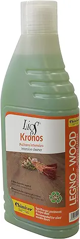 Chimiver - Lios Kronos | Limpiador Intensivo para Pisos de Madera Aceitados. Botella 1L  